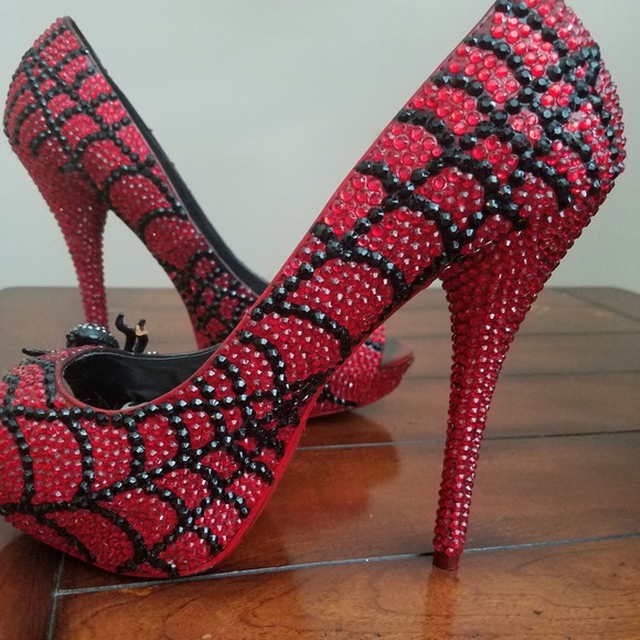 Custom made heels for Halloween - Picture 3 of 4